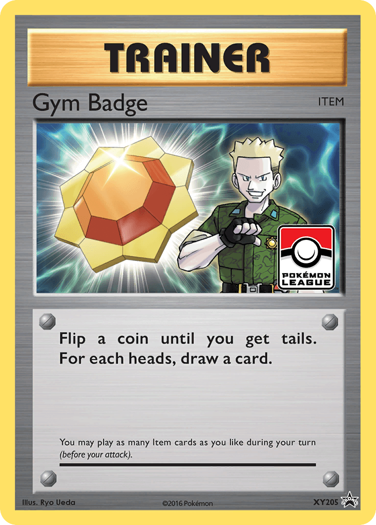 Gym Badge Pokémon card