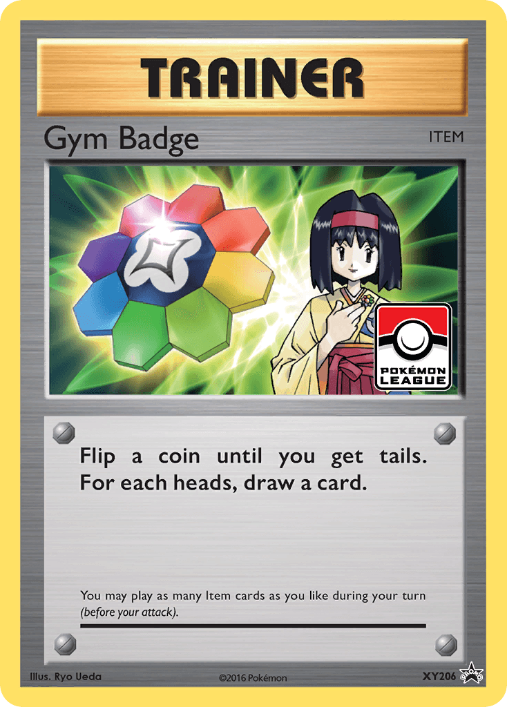 Gym Badge Pokémon card