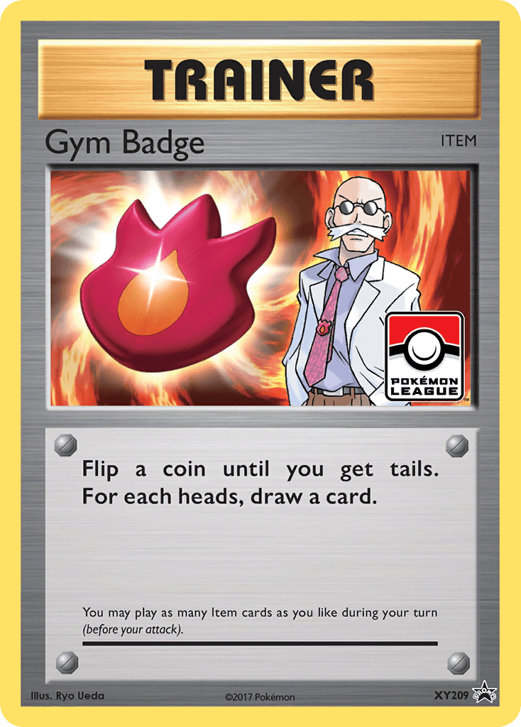 Gym Badge Pokémon card