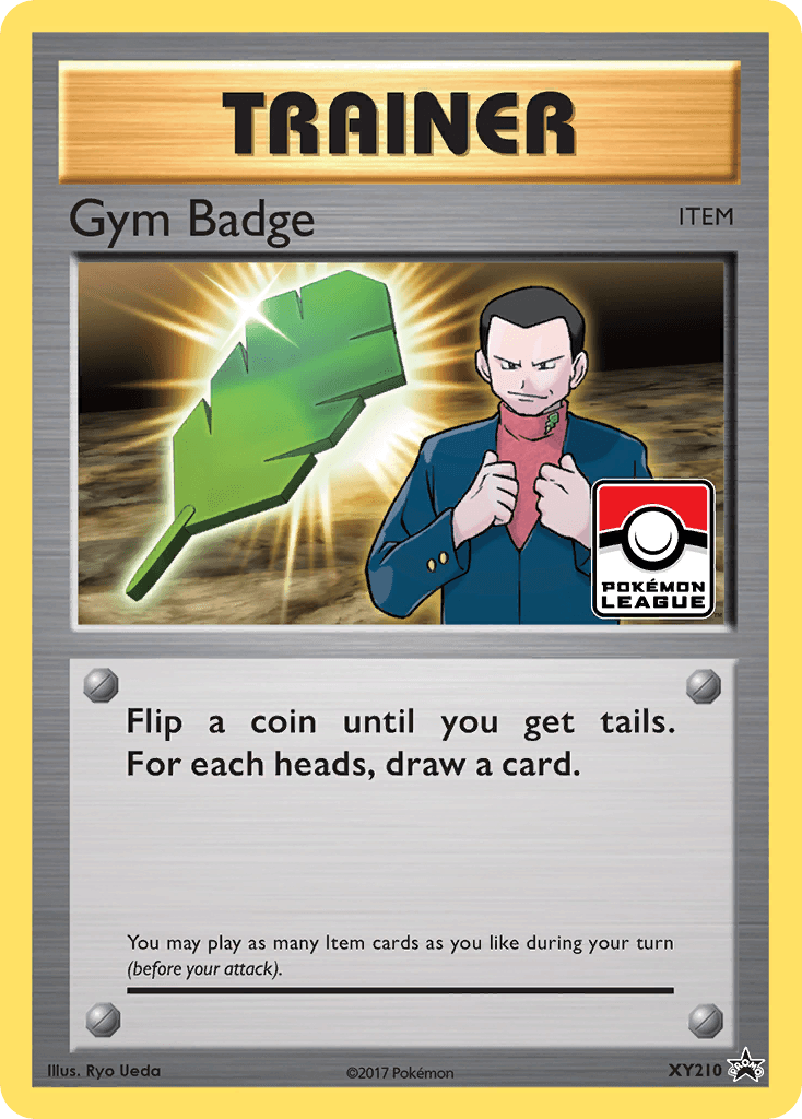 Gym Badge Pokémon card