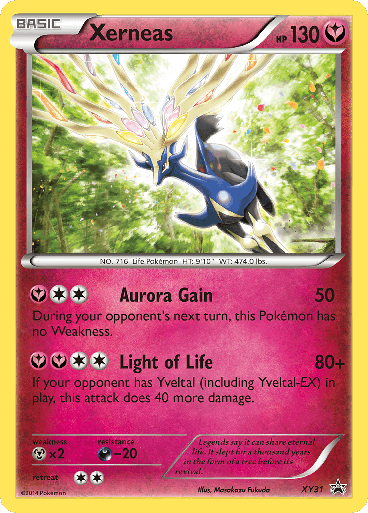 Xerneas Pokémon card