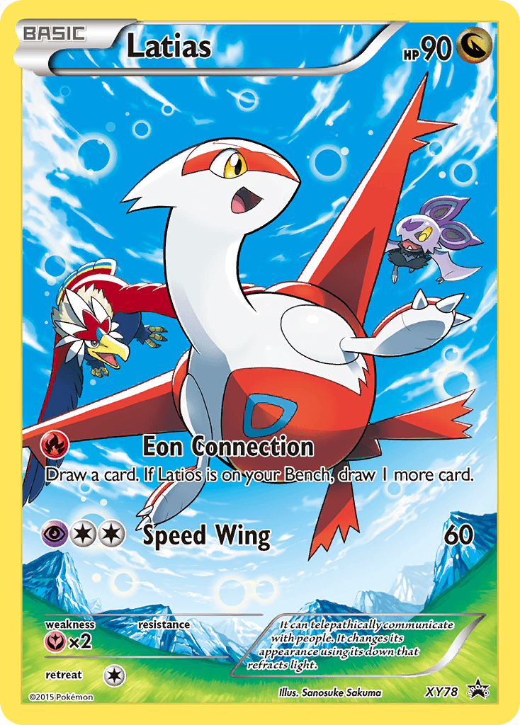 Latias Pokémon card