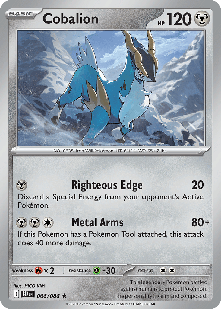 Cobalion — Metal type