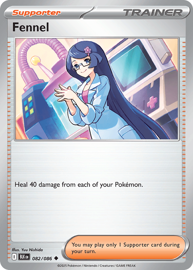 Fennel Pokémon card