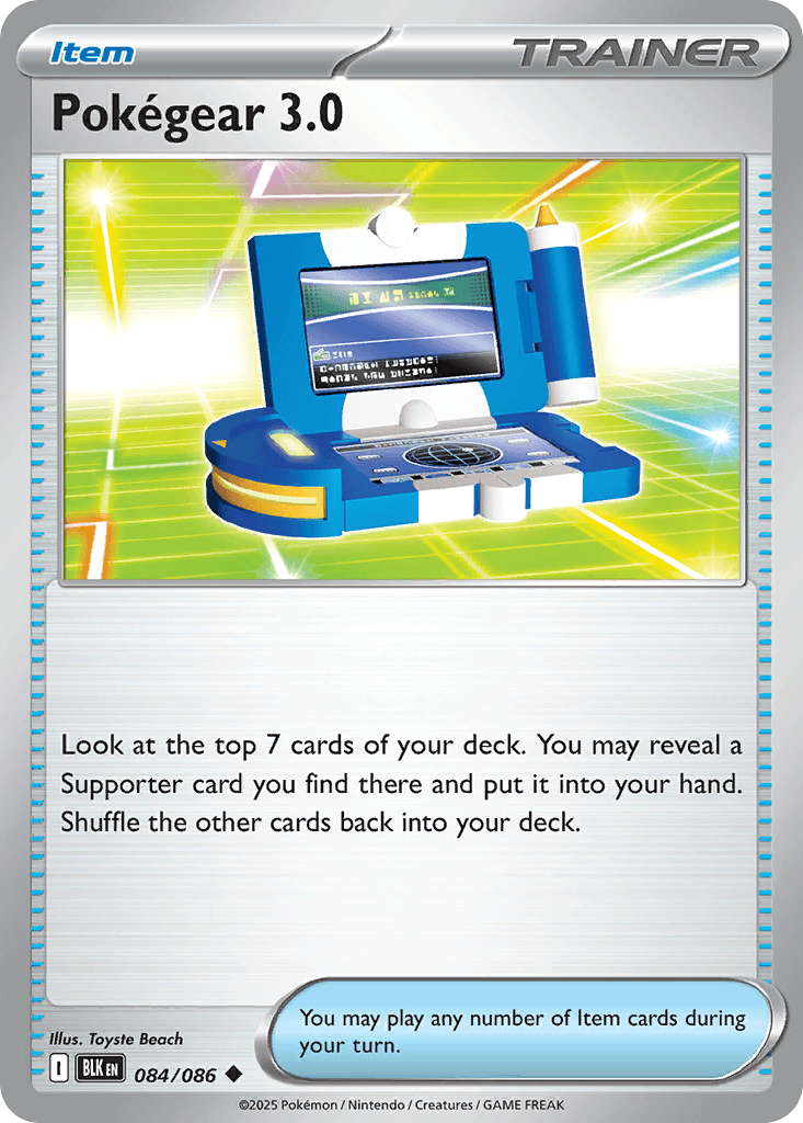Pokégear 3.0 Pokémon card